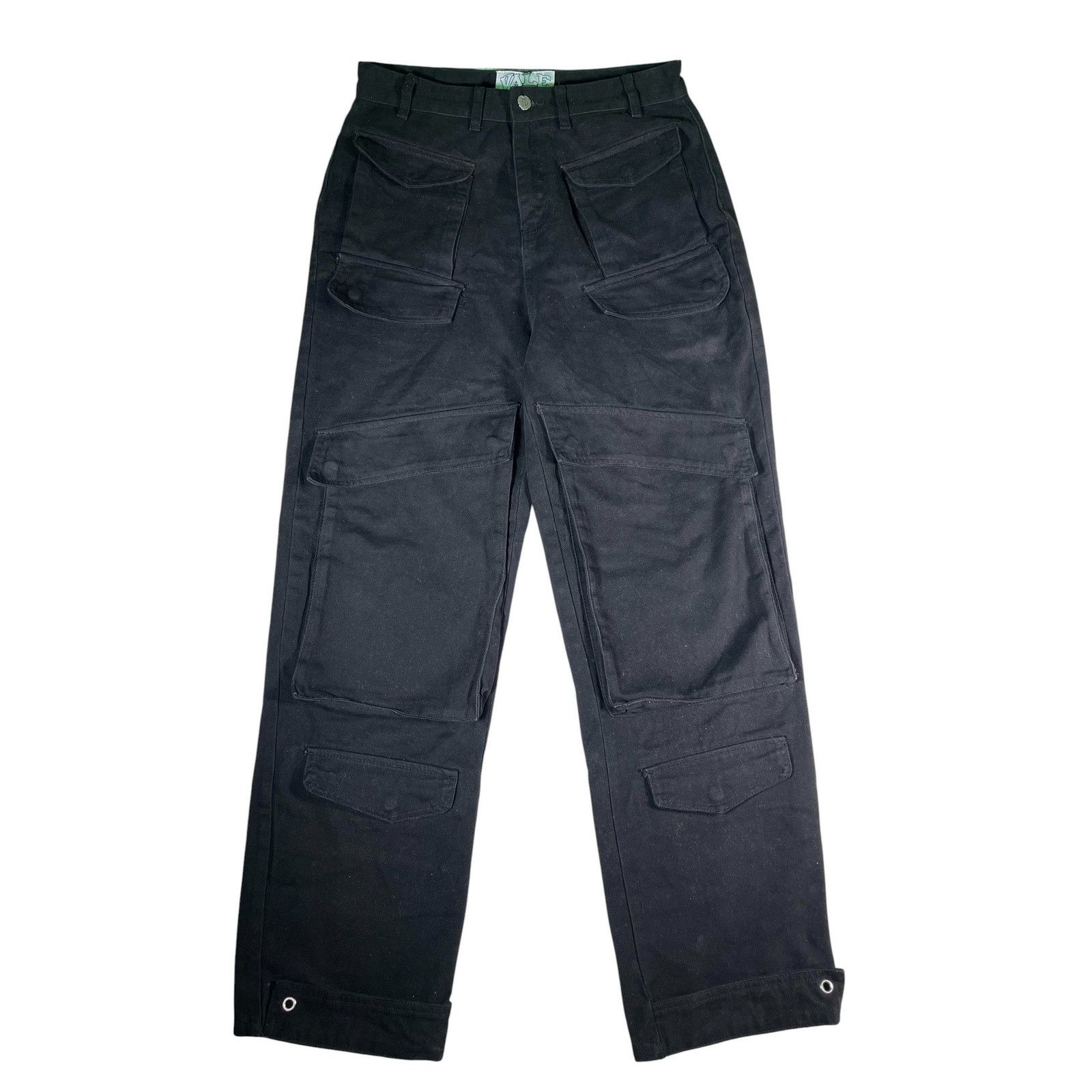 Vale Vale Black Black Cargo Pants Size US 32 / EU 48 - 1 Thumbnail