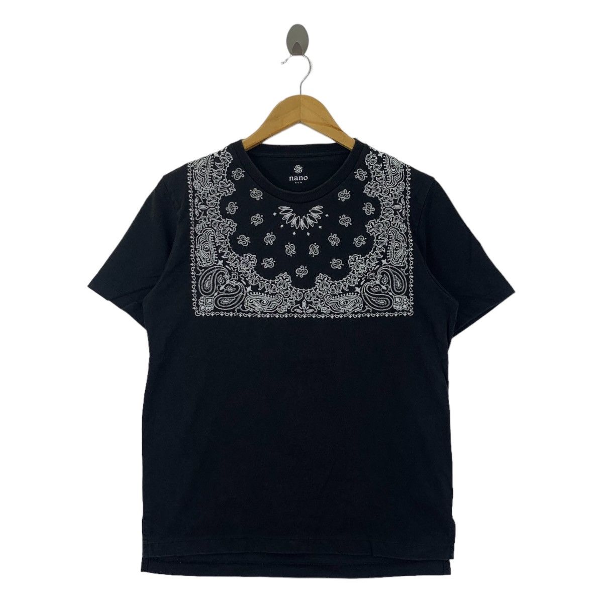 NANO universe NANO UNIVERSE JAPAN Paisley Fifth Column Tee Shirt Size S / US 4 / IT 40 - 1 Thumbnail