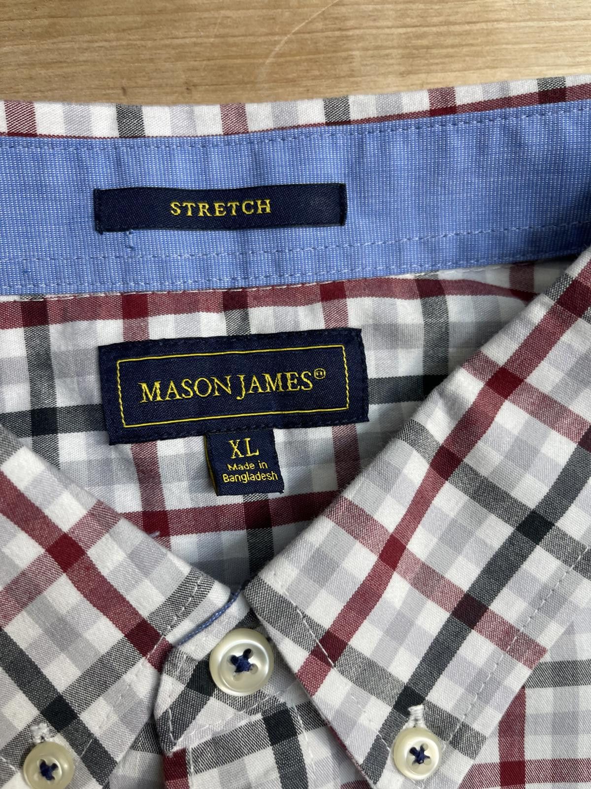 Affliction MASON JAMES VIRGIN MARRY STYLE FLANNEL Size 44R - 3 Thumbnail