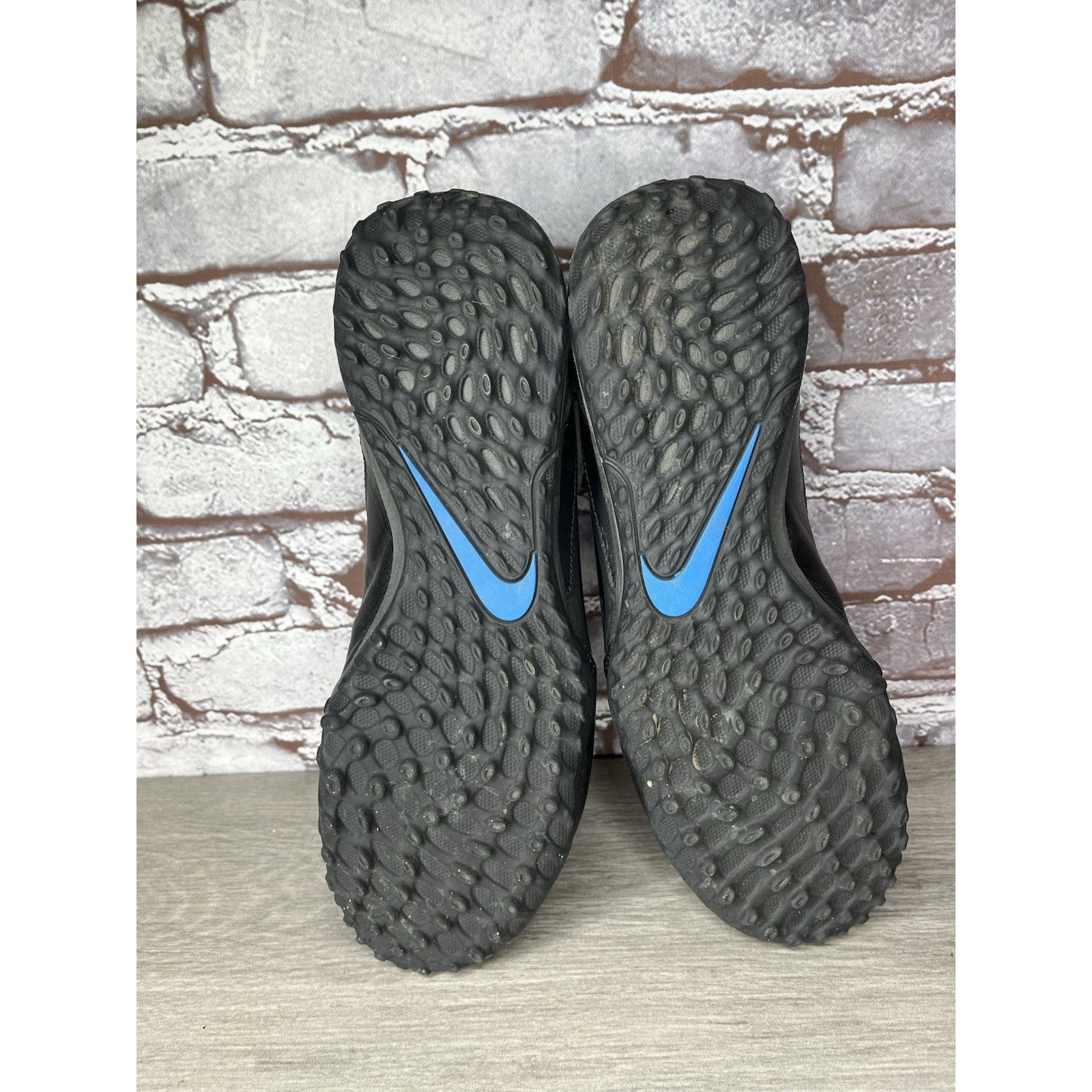 Nike Nike Tiempo Legend 9 Academy TF Black Grey Soccer Shoes Men Size US 8.5 / EU 41-42 - 10 Thumbnail