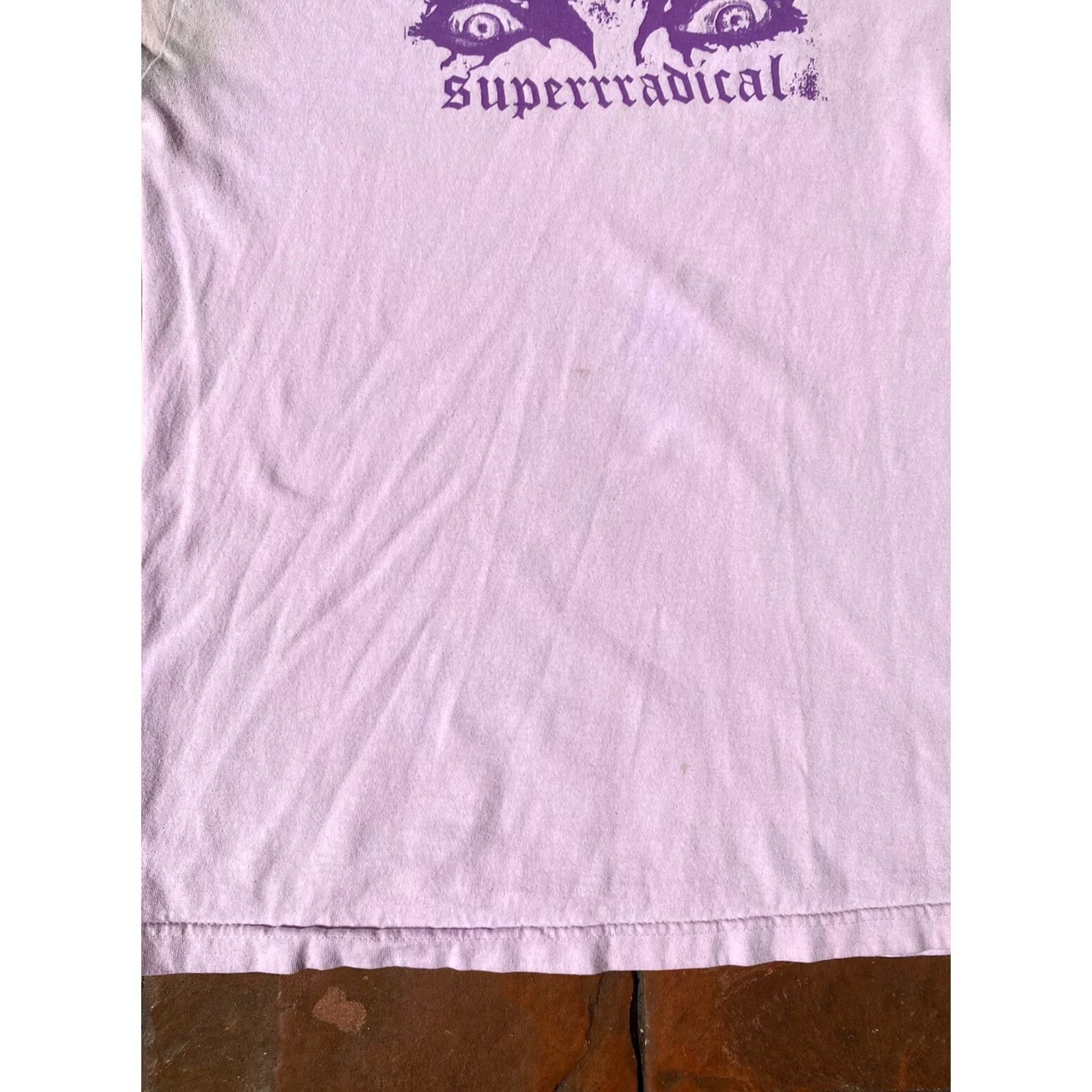 Pinko Superrradical Eyes Skater Pink T Shirt Large Size US L / EU 52-54 / 3 - 4 Thumbnail
