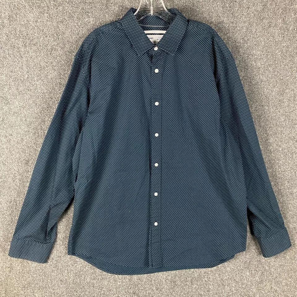 Old Navy Old Navy The Signature Shirt Men's XXL Slim Fit Button Up Size US XXL / EU 58 / 5 - 1 Thumbnail
