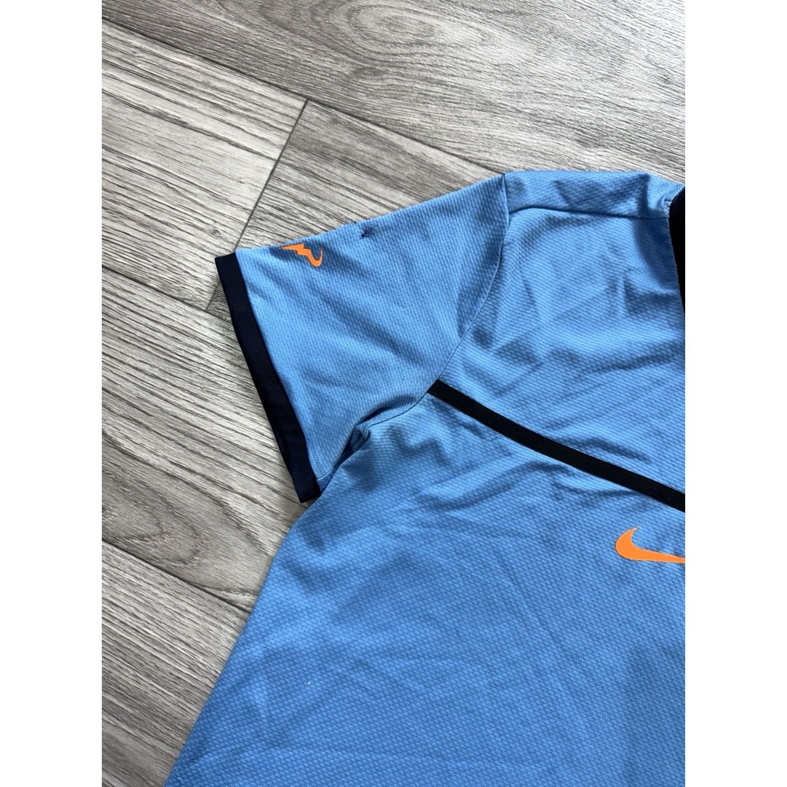 Nike Nike Rafa Nadal 2016 US Open Shirt T-Shirt Short Sleeve Blue S Men Paul Aeroreact Size US S / EU 44-46 / 1 - 4 Thumbnail