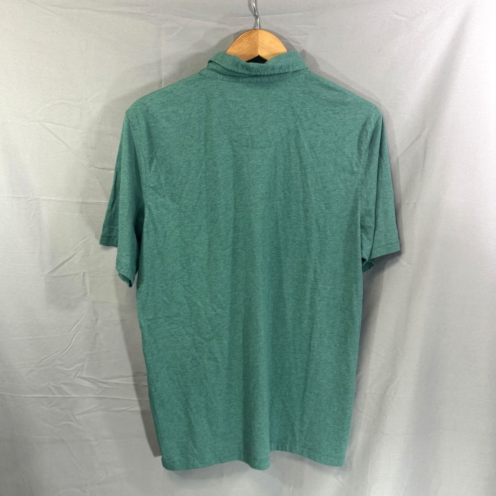 Prana prAna Polo Shirt Mens L Green Organic Cotton Blend Casual Pocket Eco Polo Shirt Mens Large Green Eco Breathable Lightweight Size US L / EU 52-54 / 3 - 2 Thumbnail