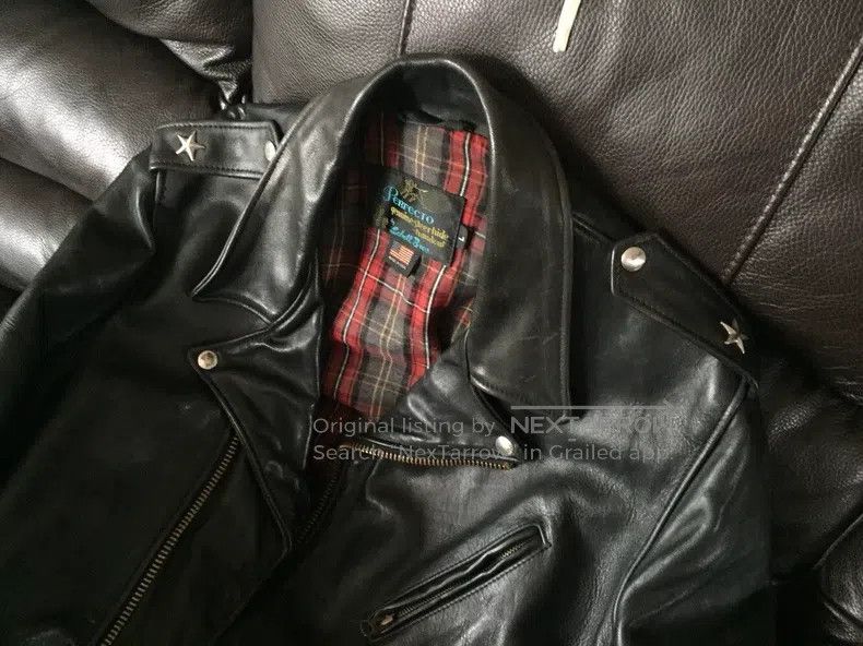 Schott Schott Leather coat Size US L / EU 52-54 / 3 - 6 Thumbnail