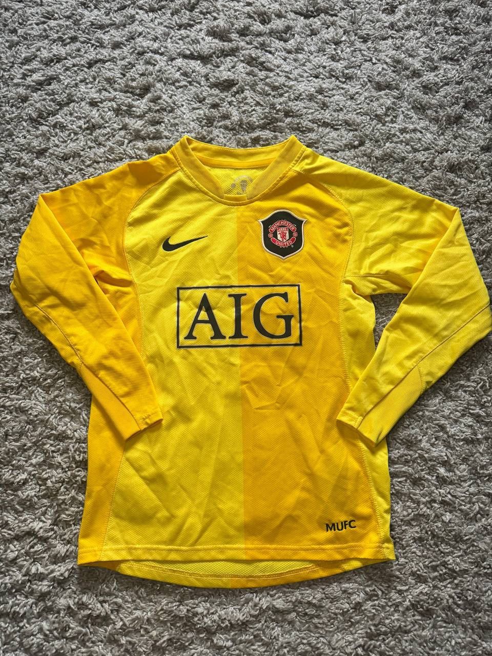 Nike Nike kids Manchester United 2006-2007 goalkeeper jersey Size US XS / EU 42 / 0 - 1 Thumbnail
