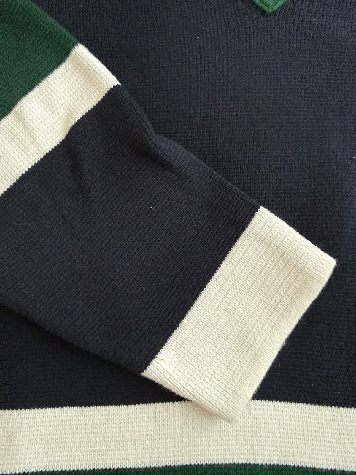 Aime Leon Dore Aimé Leon Dore FW22 Knit Hockey Jersey — Navy Blazer, Small Size US S / EU 44-46 / 1 - 6 Thumbnail