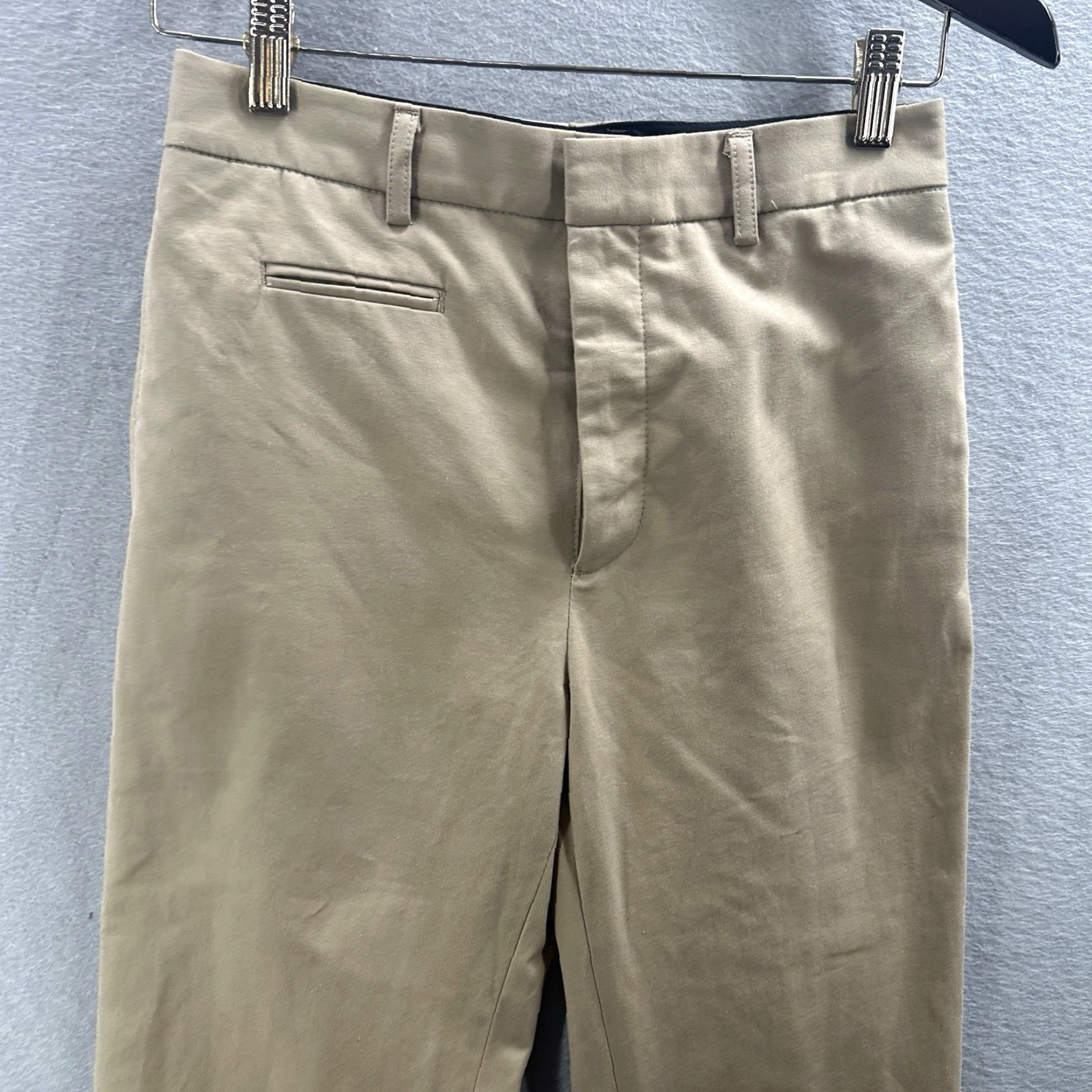 R13 R13 Pants Women 25 Wide-Leg Cargo Twill Beige Cotton Bohemian Hipster Womens Size 42" / US 20 - 3 Thumbnail