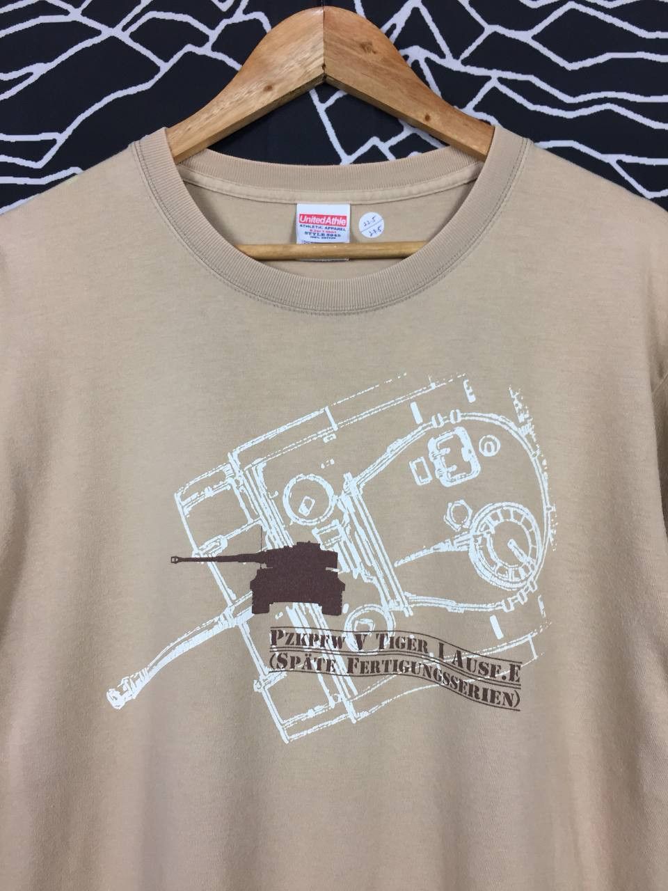 Vintage Vtg The Tiger I Germany Heavy Tank World War II Tee Size US L / EU 52-54 / 3 - 3 Thumbnail