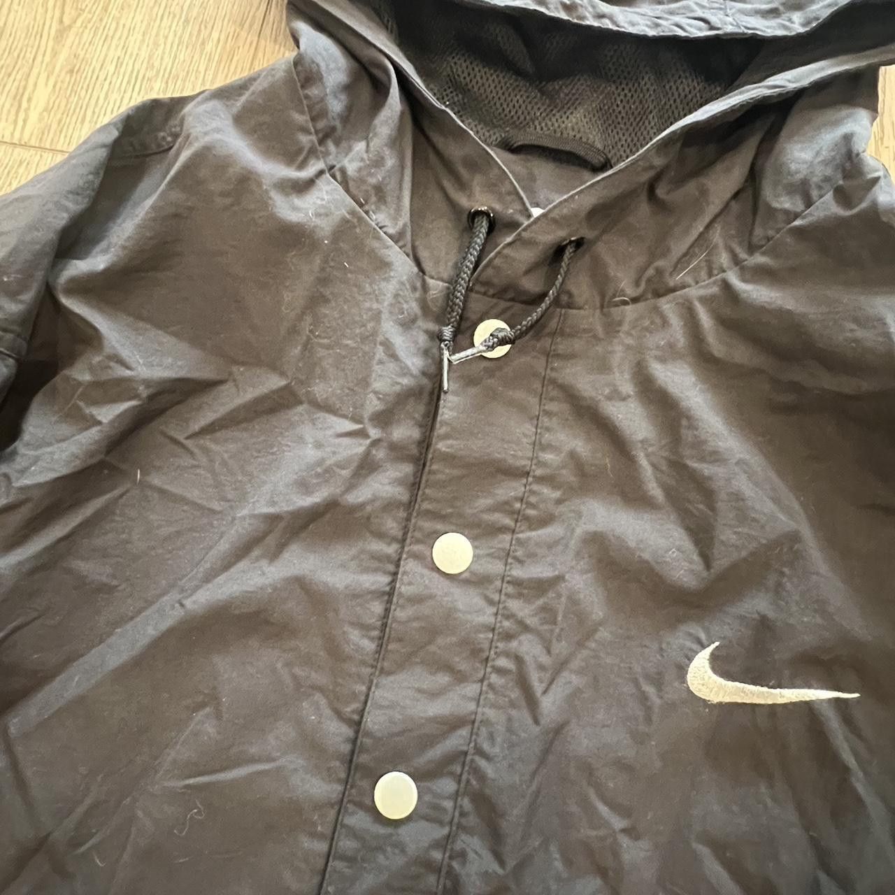 Nike × Vintage Vintage 90s Nike 1/2 Half Button Pullover Windbreaker Jacket Size US XL / EU 56 / 4 - 3 Thumbnail