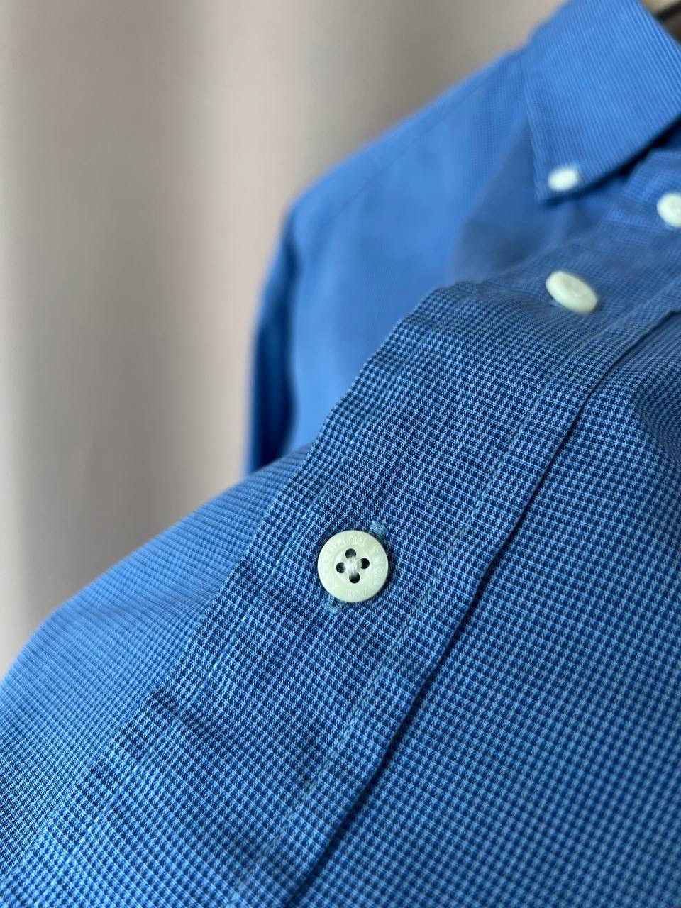 Burberry Thomas Burberry Vintage Button Down Shirt Mens Size XL Size US XL / EU 56 / 4 - 9 Thumbnail