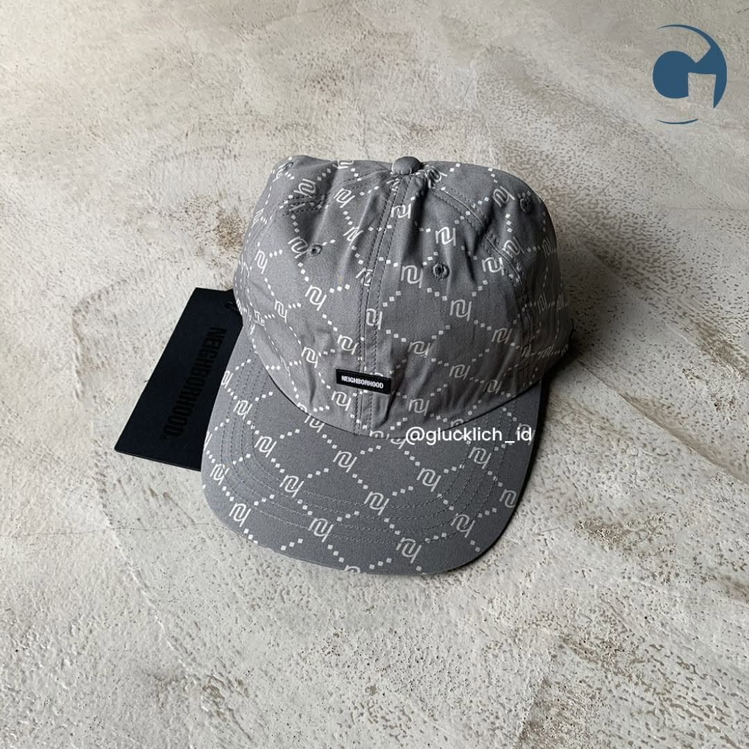 Neighborhood Neighborhood, Monogram C-Cap in Gray Size ONE SIZE - 2 Thumbnail