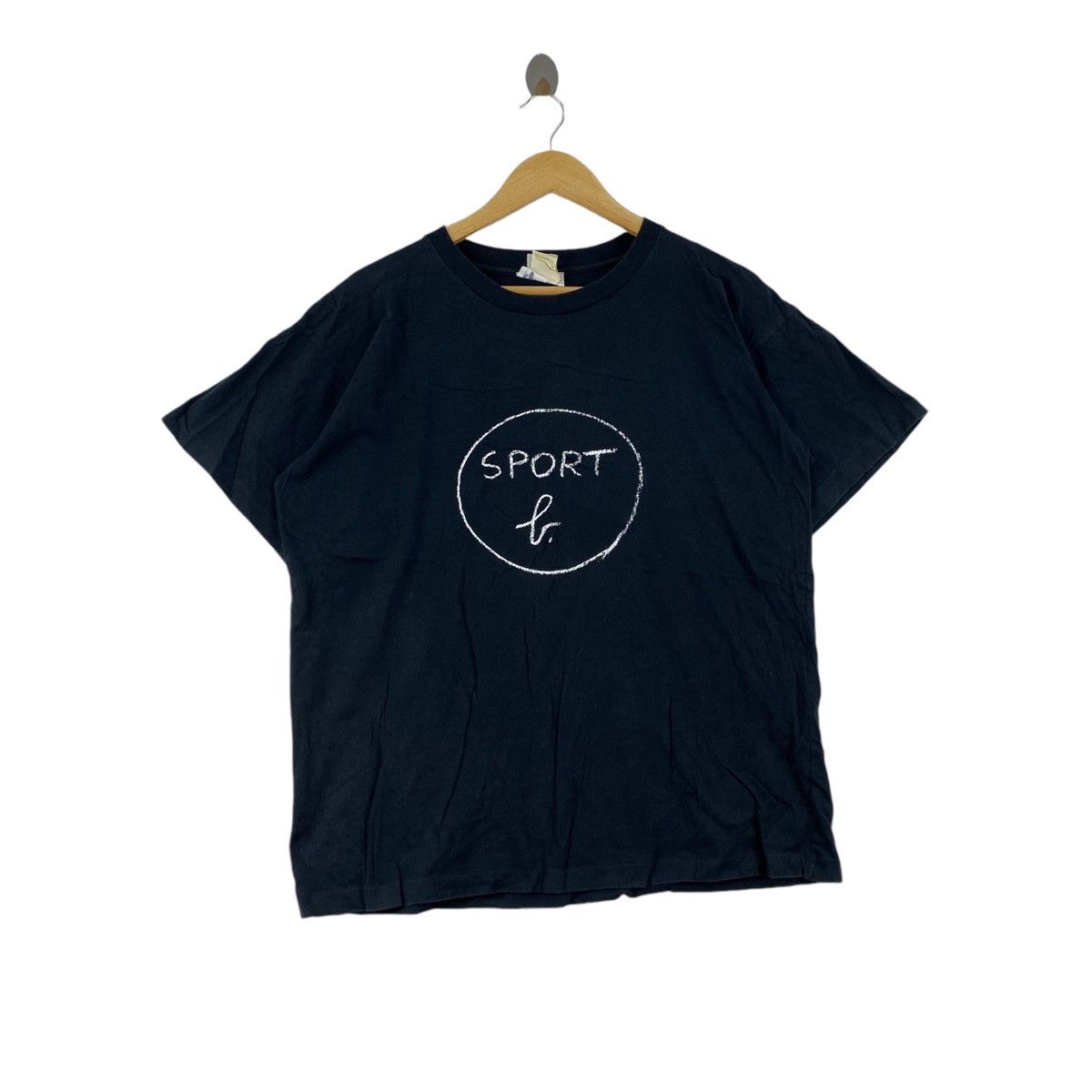 agnes b. AGNES B. PARIS Homme Sport Print Black Short Sleeve Shirt Size US XL / EU 56 / 4 - 1 Thumbnail