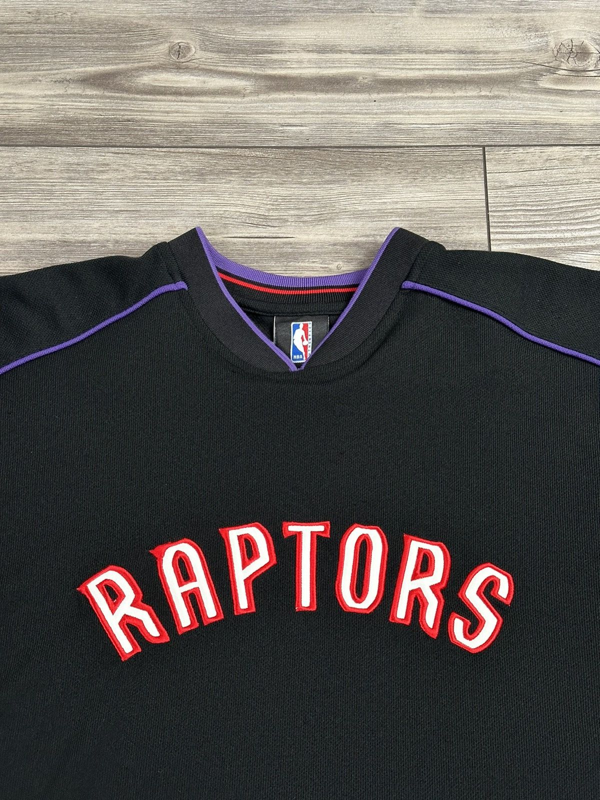 NBA × Vintage Y2K Toronto Raptors Reebok Warm Up Jersey Size US M / EU 48-50 / 2 - 3 Thumbnail