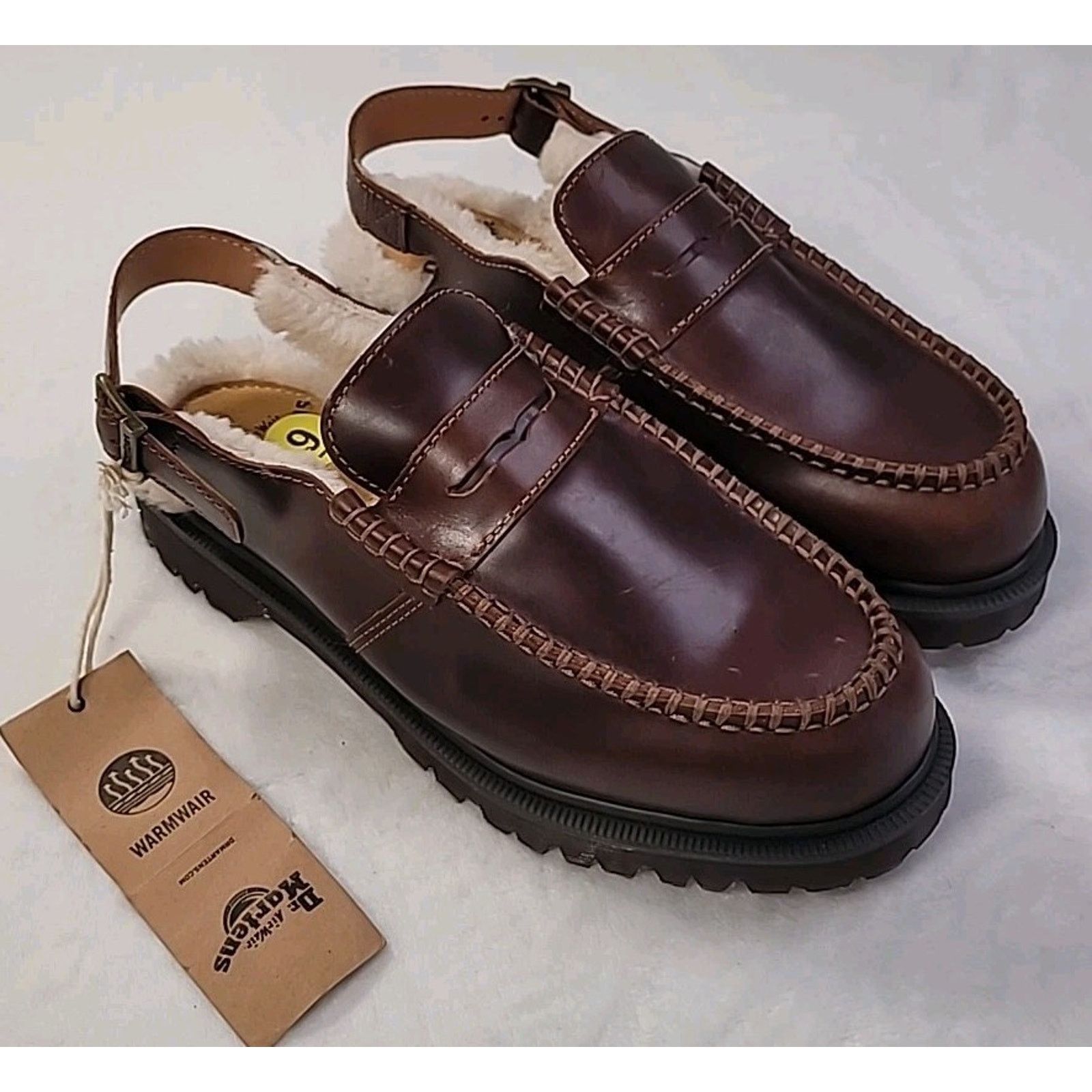 Dr. Martens Dr Martens Penton Slingback Loafers Brown M9 L10 Size US 9 / EU 42 - 1 Thumbnail