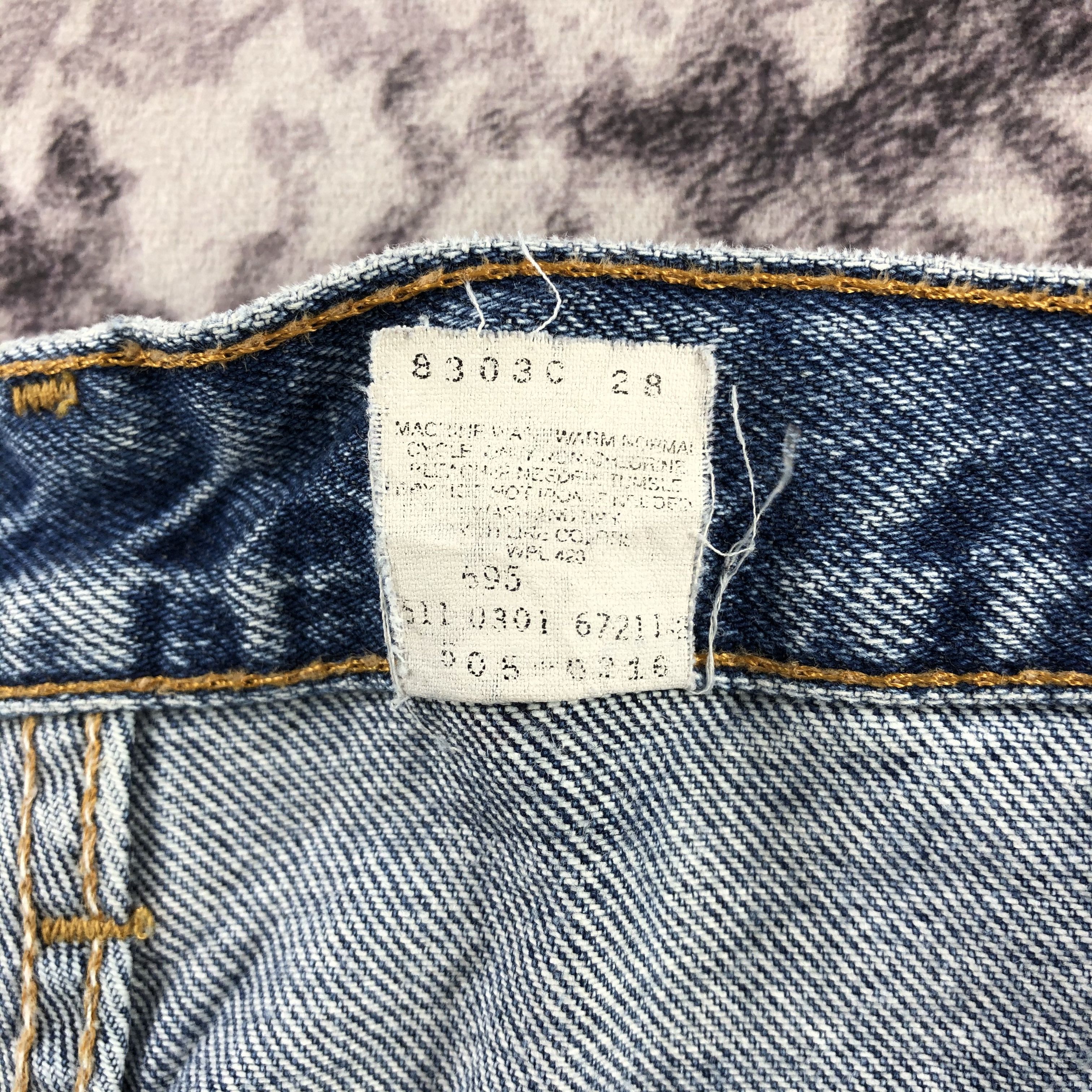 Levi's × Vintage Vintage 90s Blue Wash Levis 505 Jeans-JM3084 Size US 33 - 15 Thumbnail
