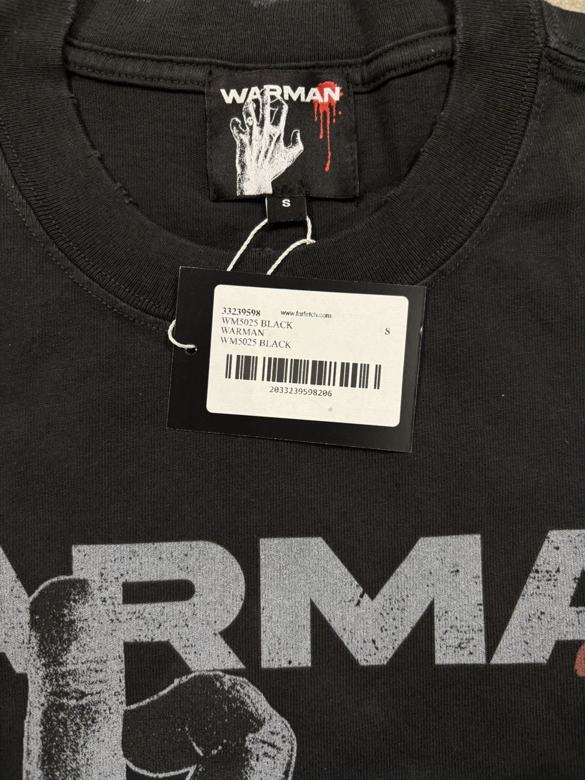 Vintage Warman Hand Logo Graphic T-Shirt, Washed Black Size US S / EU 44-46 / 1 - 6 Thumbnail
