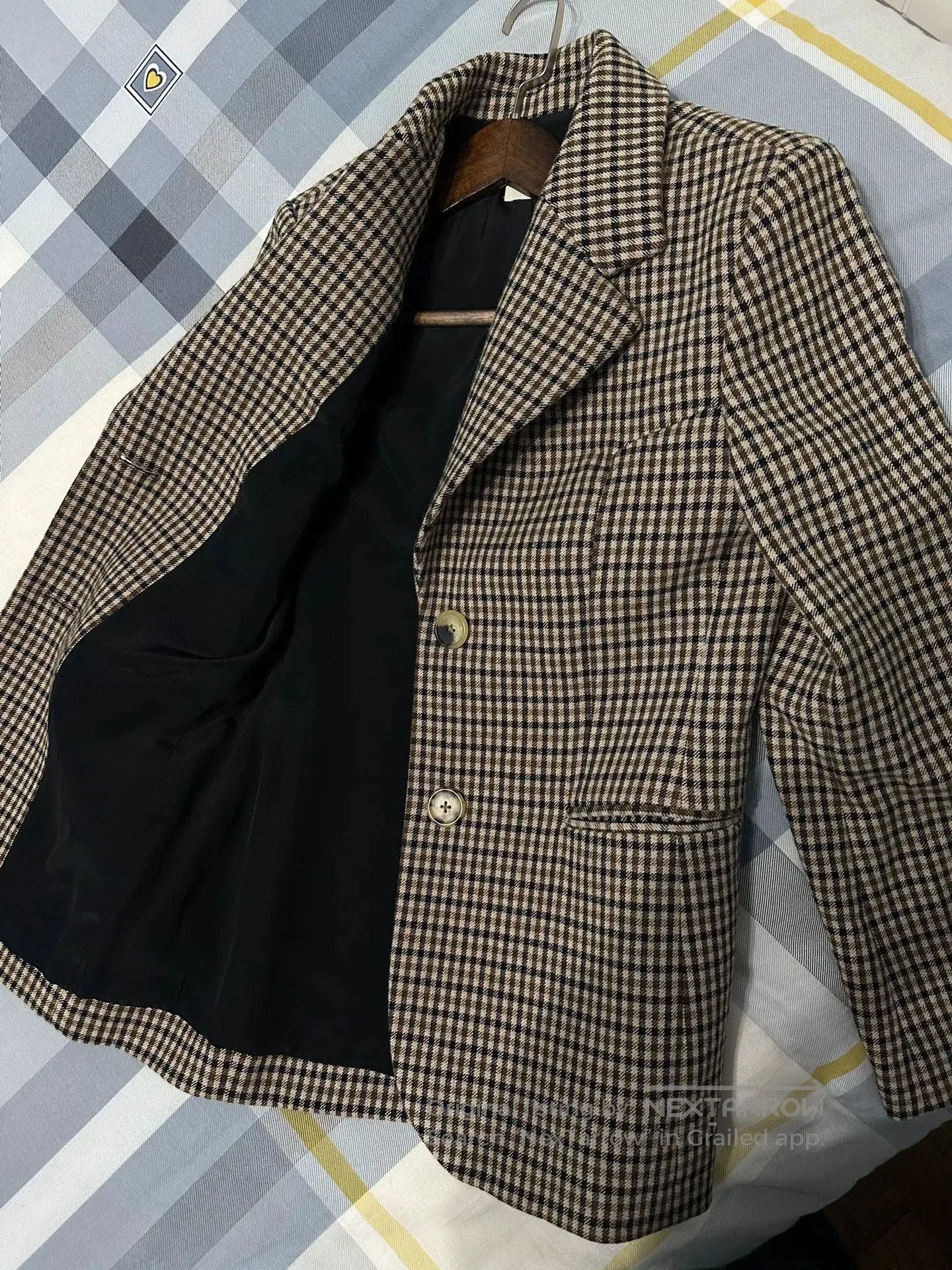 KHAITE Khaite Plaid Blazer. Size M / US 6-8 / IT 42-44 - 5 Thumbnail