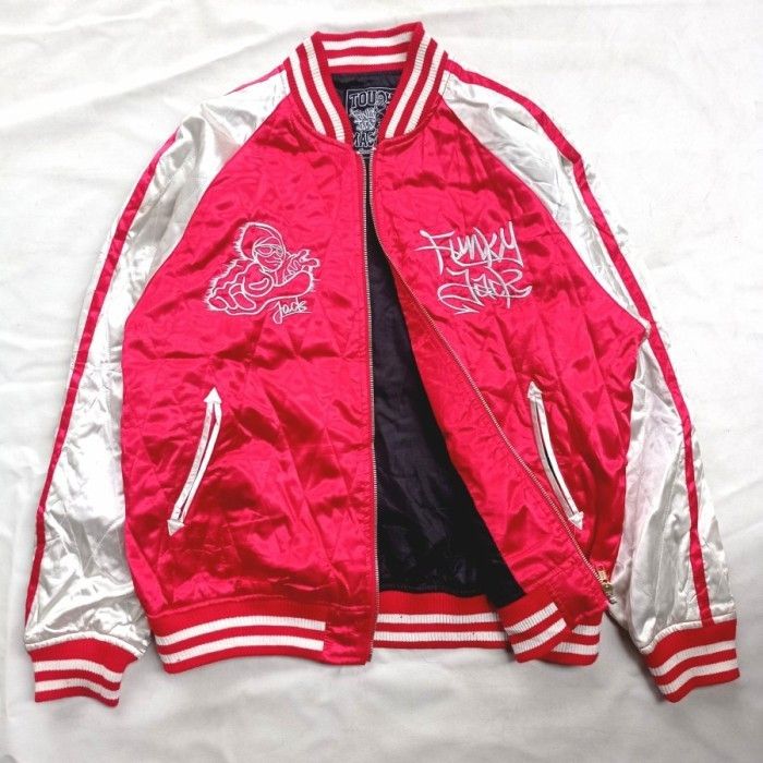 Japanese Brand Tough Master funkyjack Japan souvenir jacket sukajan hiphop Size US M / EU 48-50 / 2 - 2 Thumbnail