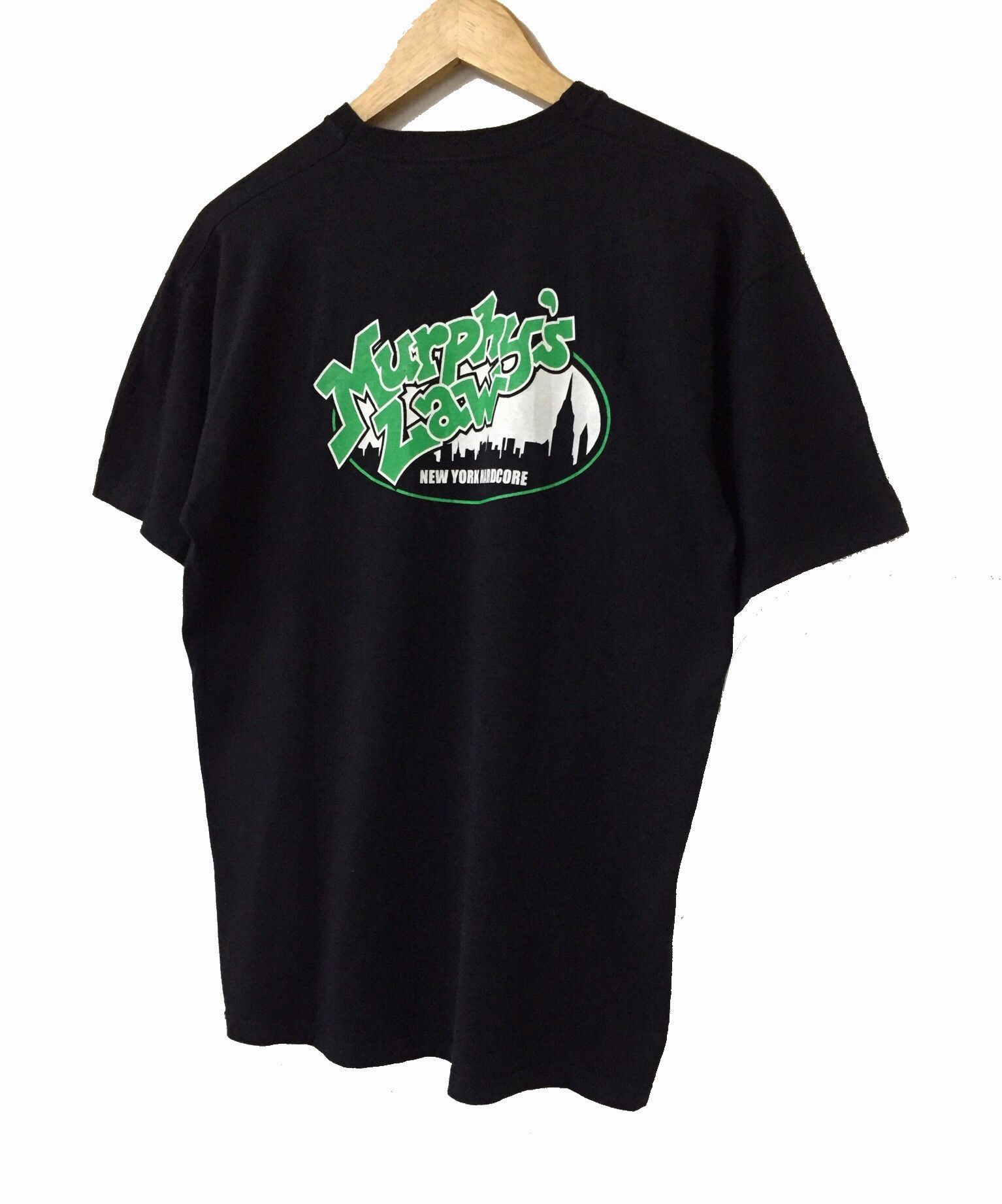 Band Tees VINTAGE Y2K MURPHYS LAW NEW YORK HARDCORE PUNK BAND TSHIRT Size US M / EU 48-50 / 2 - 7 Thumbnail