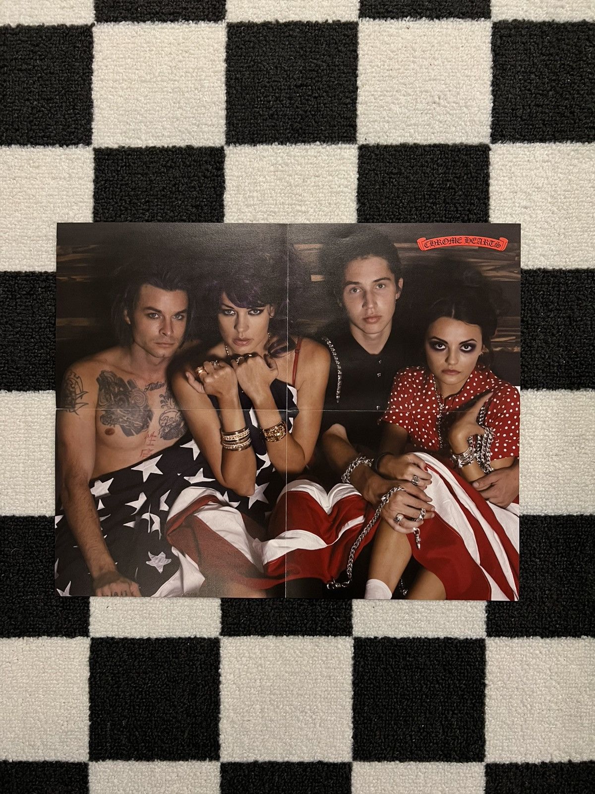 Chrome Hearts Chrome Hearts Double-sided Poster Home Decor Size ONE SIZE - 4 Thumbnail