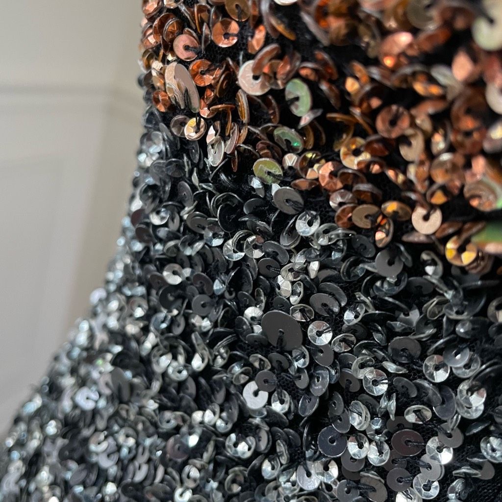 silver prom dress mermaid Sheer Empire Lace Satin Mermaid Silver Prom Dress Formal Dress US14 / Custom Color