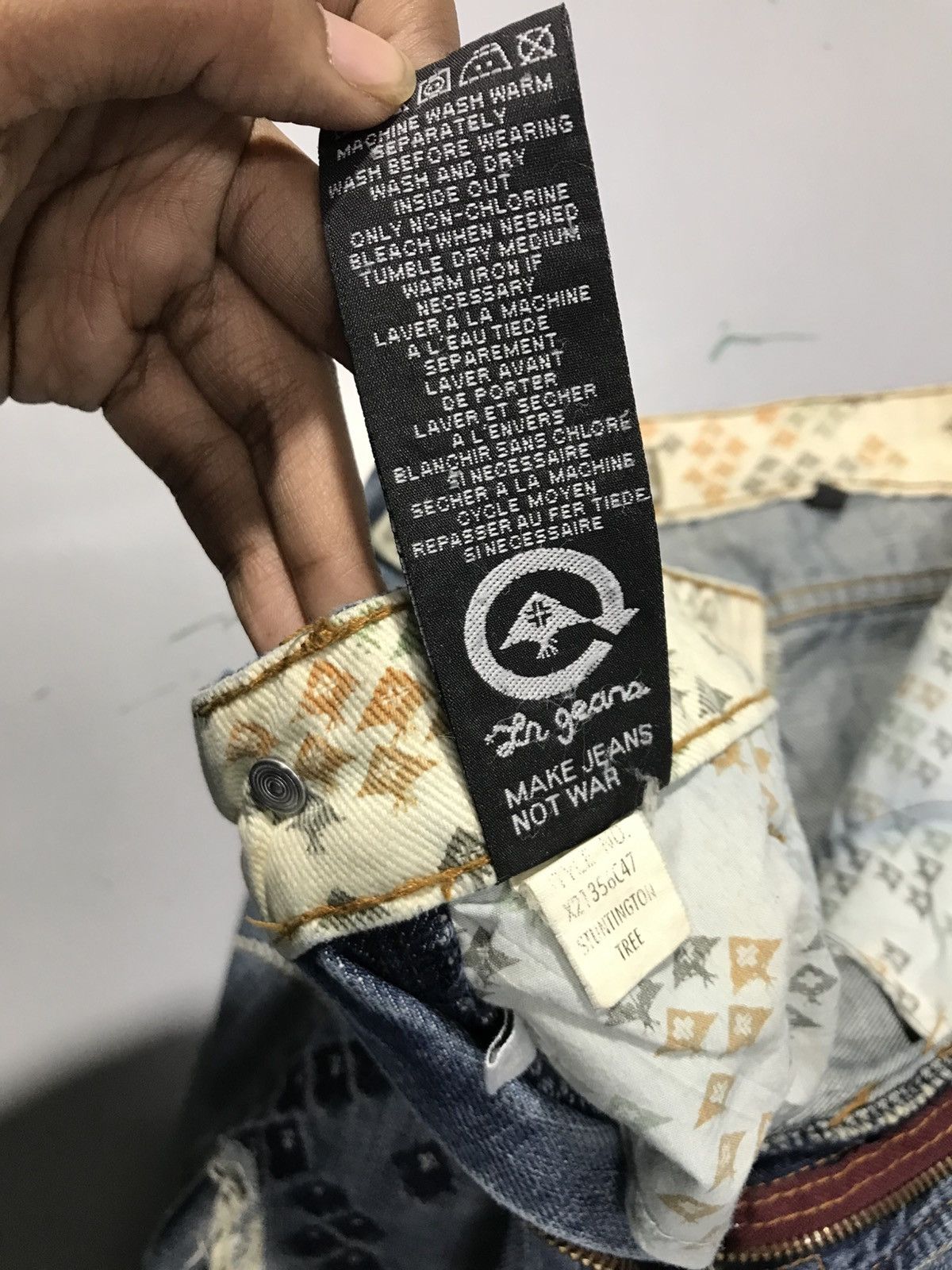 Southpole Vintage Hiphop embroidered denim Size US 36 / EU 52 - 9 Thumbnail