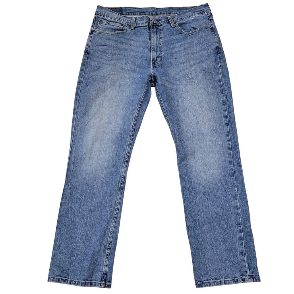 Levi's Levi's 514 Straight Leg Blue Cotton Elastane Blend Size US 36 / EU 52 - 1 Thumbnail