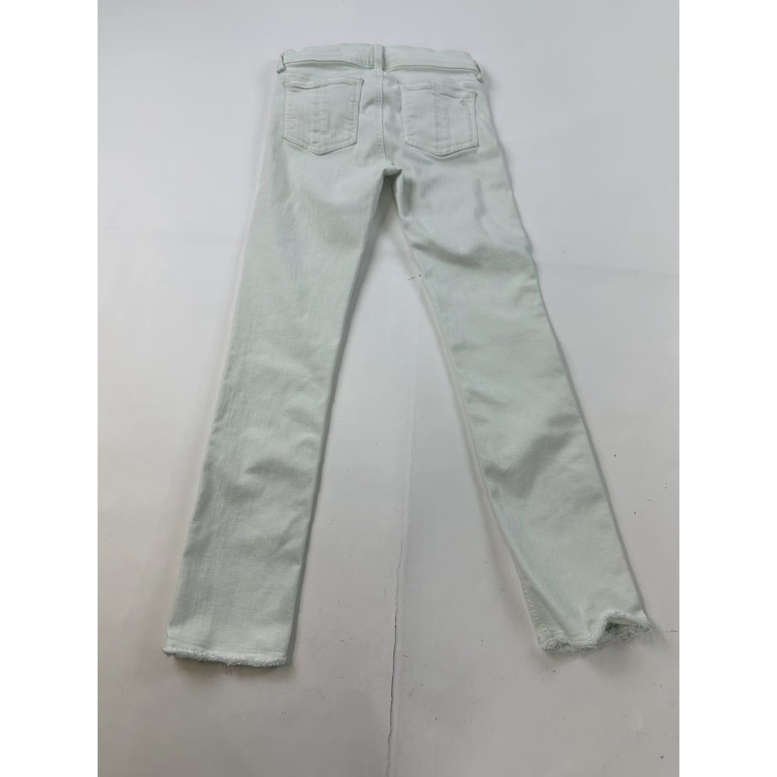 Rag & Bone Rag & Bone Jeans Women’s 25 Mint Green Crop Skinny Size 42" / US 20 - 2 Thumbnail