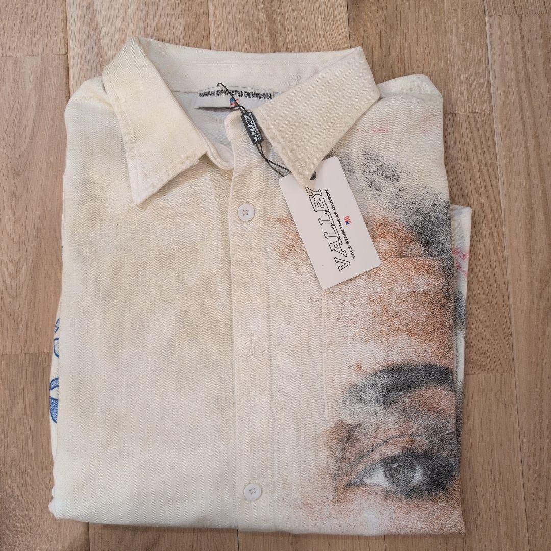 Vale VALE FOREVER Freedom Button-Up Shirt Sade × Selena Cream, L Size US L / EU 52-54 / 3 - 15 Thumbnail