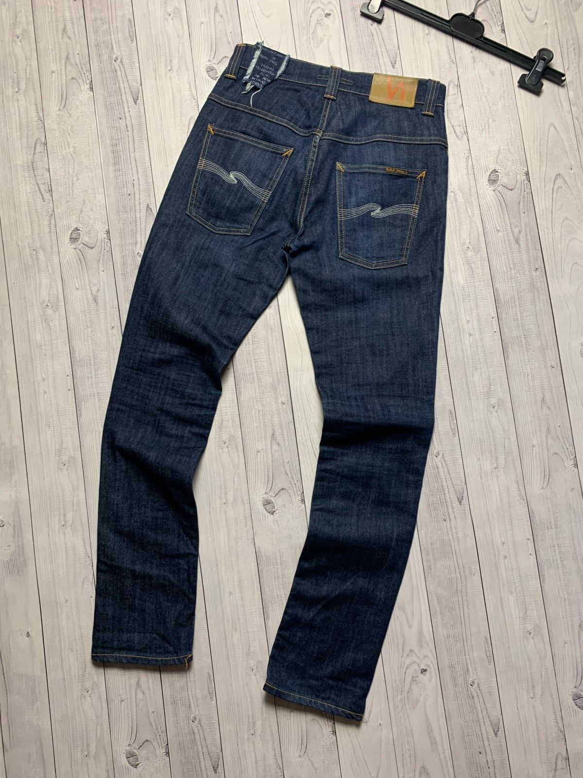 Japanese Brand × Nudie Jeans Nude jeans denim pants Size 39 skinny Size US 29 - 2 Thumbnail