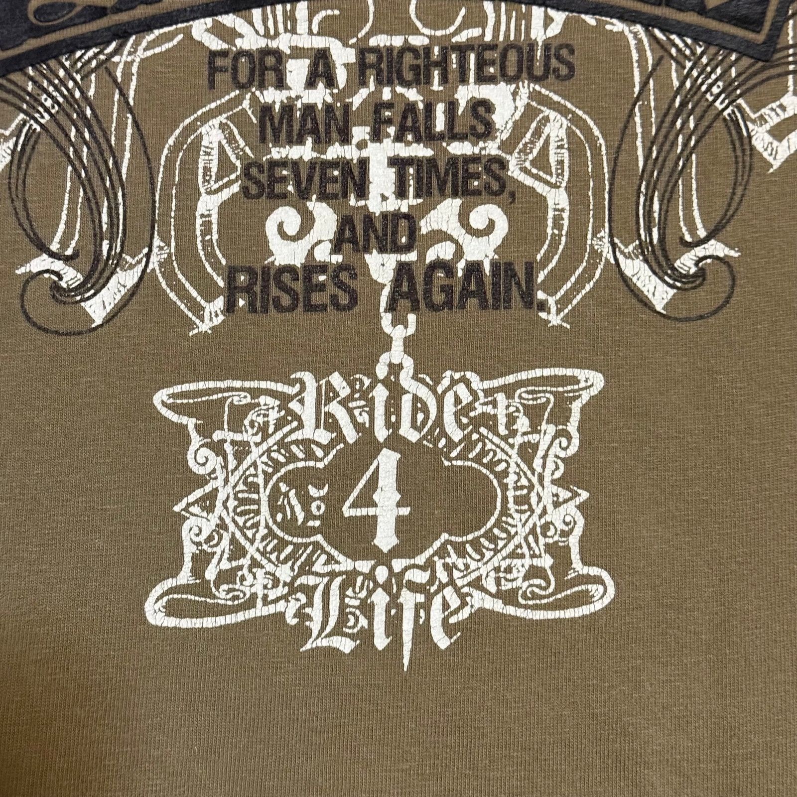 Southpole Southpole Ride for Life Shirt 2XL Y2K Chrome Hearts Style Size US XXL / EU 58 / 5 - 3 Thumbnail