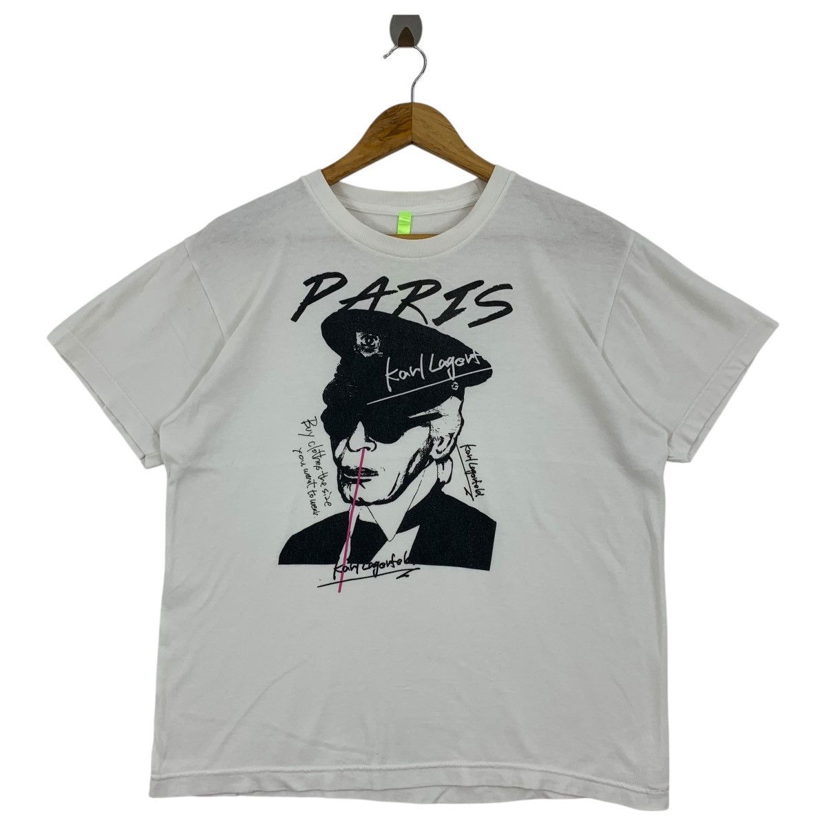 Designer KARL LAGERFELD paris designer coutes tee Size US M / EU 48-50 / 2 - 1 Thumbnail