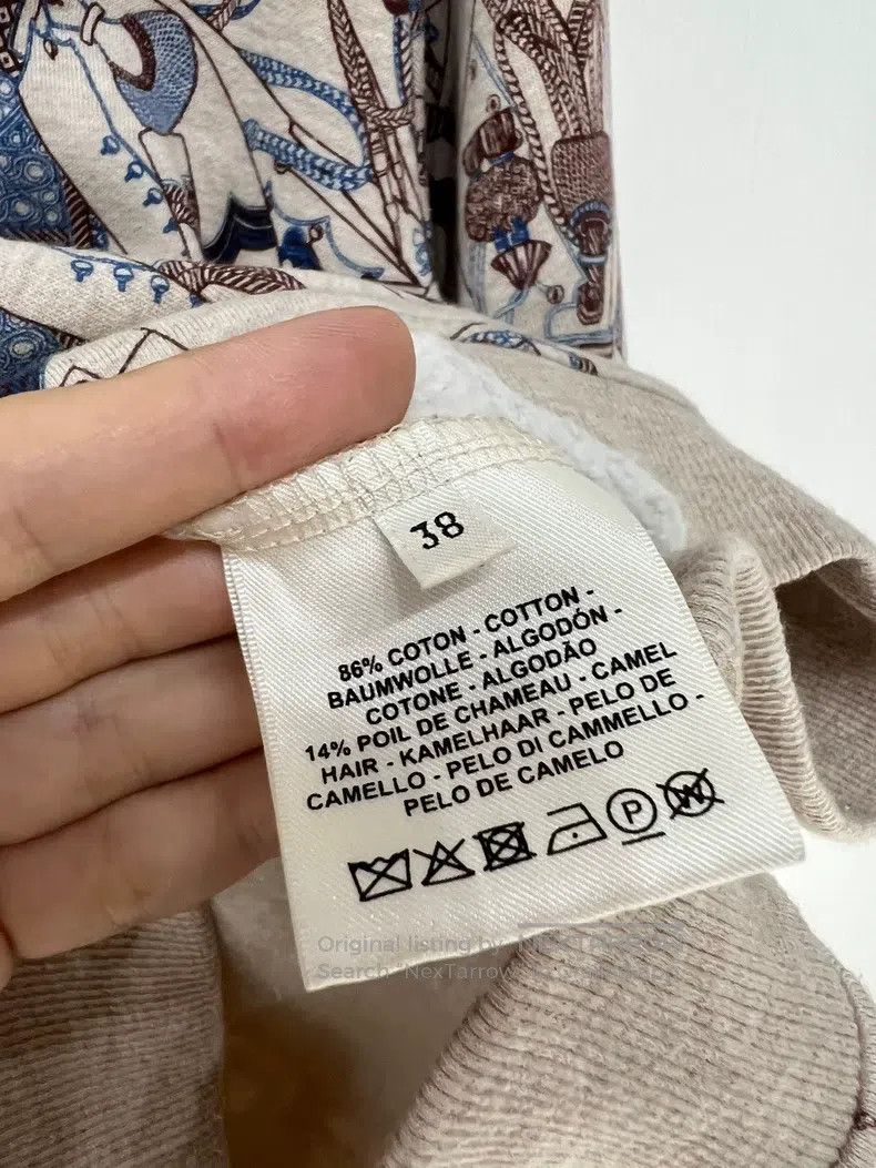 Hermes Hermes “Zouaves and Dragoons” Sweatshirt Size XS / US 0-2 / IT 36-38 - 4 Thumbnail