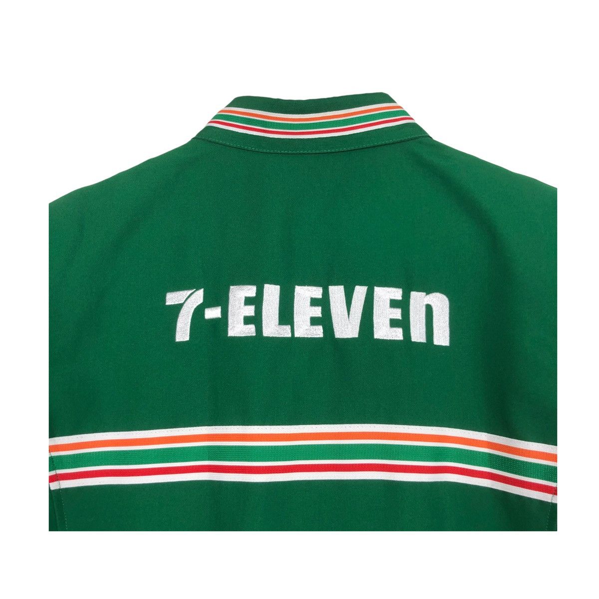 Japanese Brand 💥VINTAGE 7 ELEVEN WORKER SHIRT ZIPPER STYLE Size US M / EU 48-50 / 2 - 8 Thumbnail
