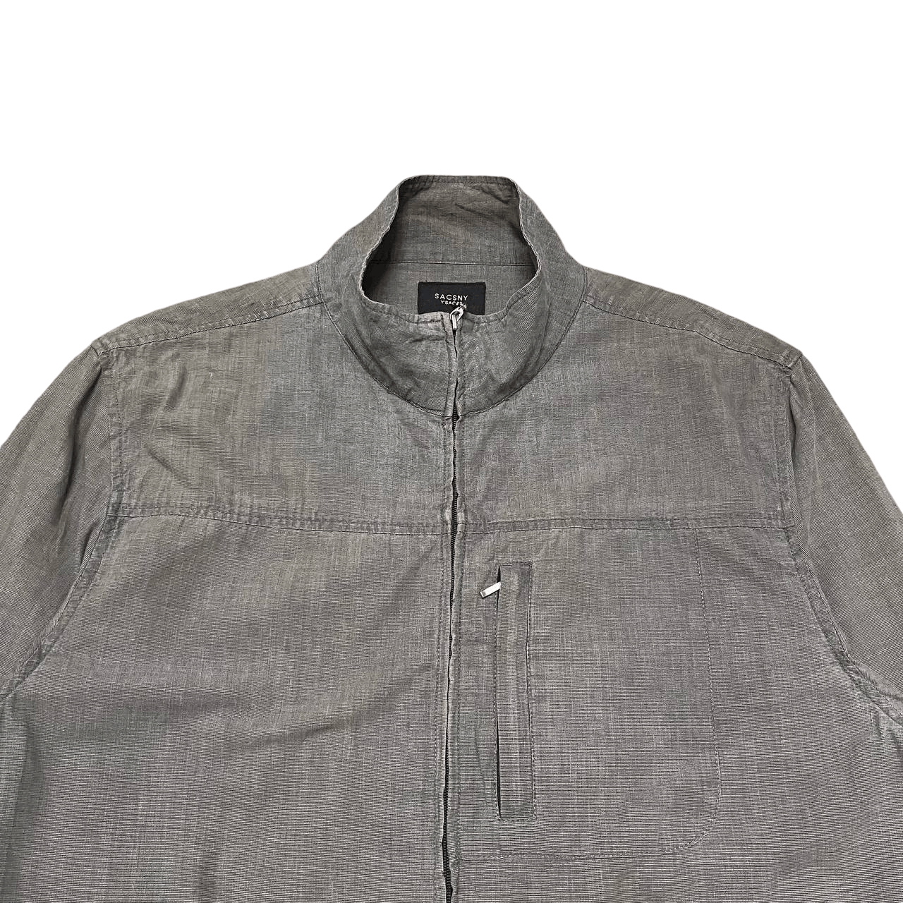 Yohji Yamamoto Distressed Sacsny Y'saccs Yohji Yamamoto Zipper Jacket Size US L / EU 52-54 / 3 - 2 Thumbnail