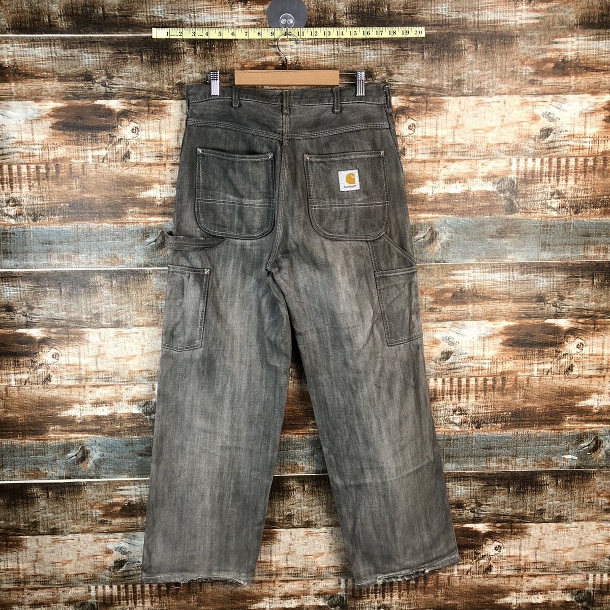 Carhartt DL Carhatt Grey worker cargo painter Pants #C151 Size US 30 / EU 46 - 1 Thumbnail