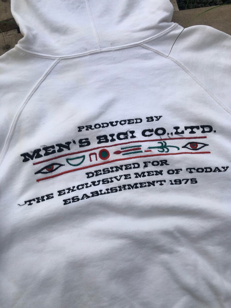 BIGI × Japanese Brand × Vintage Vintage Men's Bigi SpellOut Hoodie Size US M / EU 48-50 / 2 - 5 Thumbnail