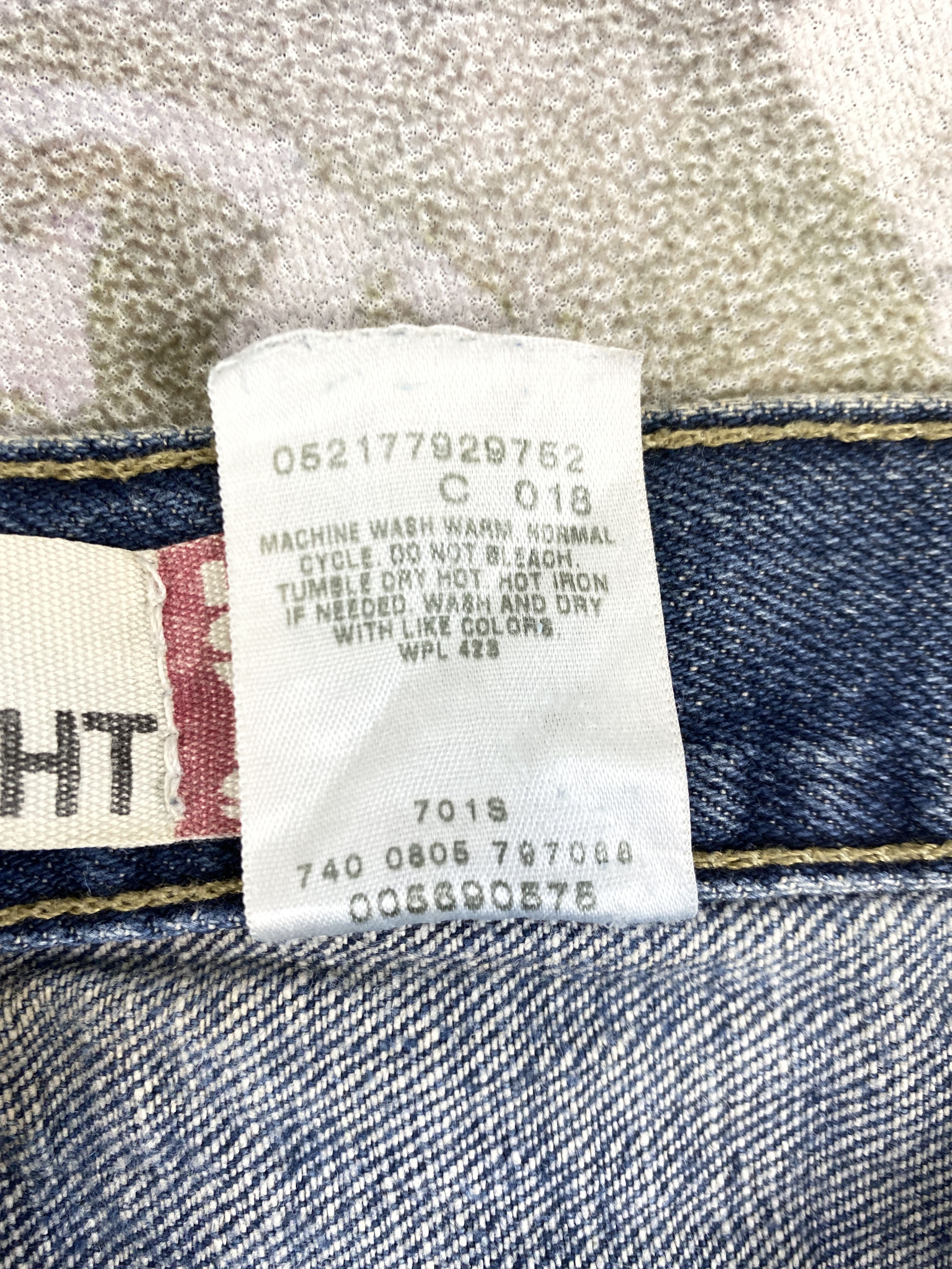 Levi's Vintage Levi's 569 Loose Straight Denim 39 x 33.5 -JN705 Size US 39 - 10 Thumbnail