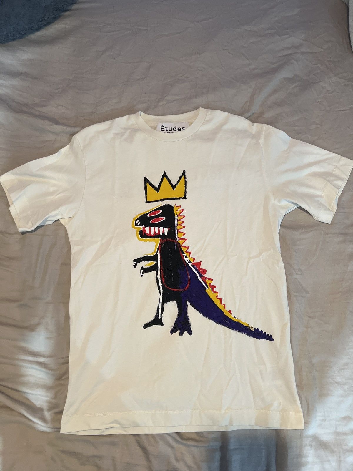 Etudes Etudes white jean michel basquiat edition wonder pez tee Size US M / EU 48-50 / 2 - 1 Thumbnail