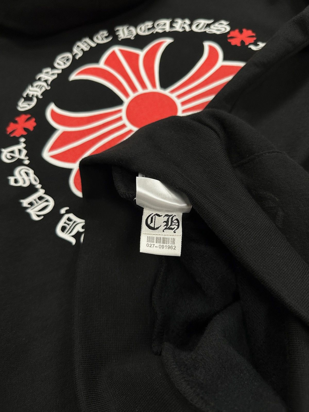 Chrome Hearts Chrome Hearts Plus Logo Hoodie Black Red Size US S / EU 44-46 / 1 - 8 Thumbnail