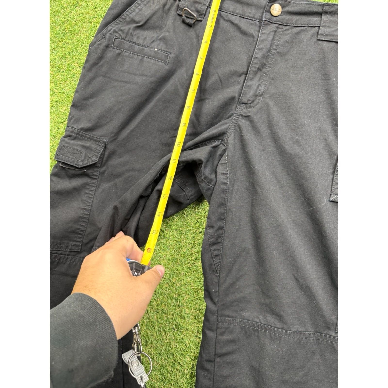 Vintage 5.11 Tactical Pants Womens 14 32x30 Brown Cargo Straight Workwear Utility EMS Size 38" / US 16 / IT 52 - 6 Thumbnail