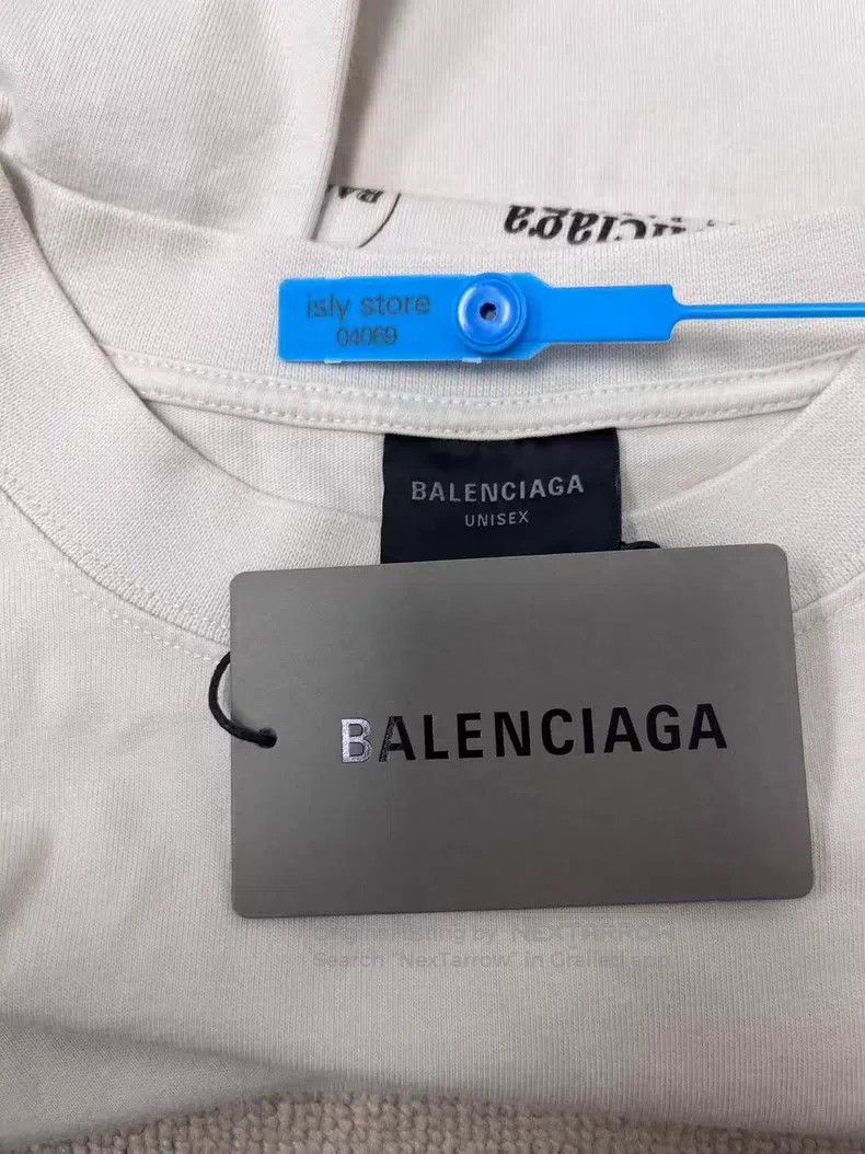 Balenciaga Balenciaga Alphabet Logo Printed Crew Neck Short Sleeve T- Size US L / EU 52-54 / 3 - 5 Thumbnail