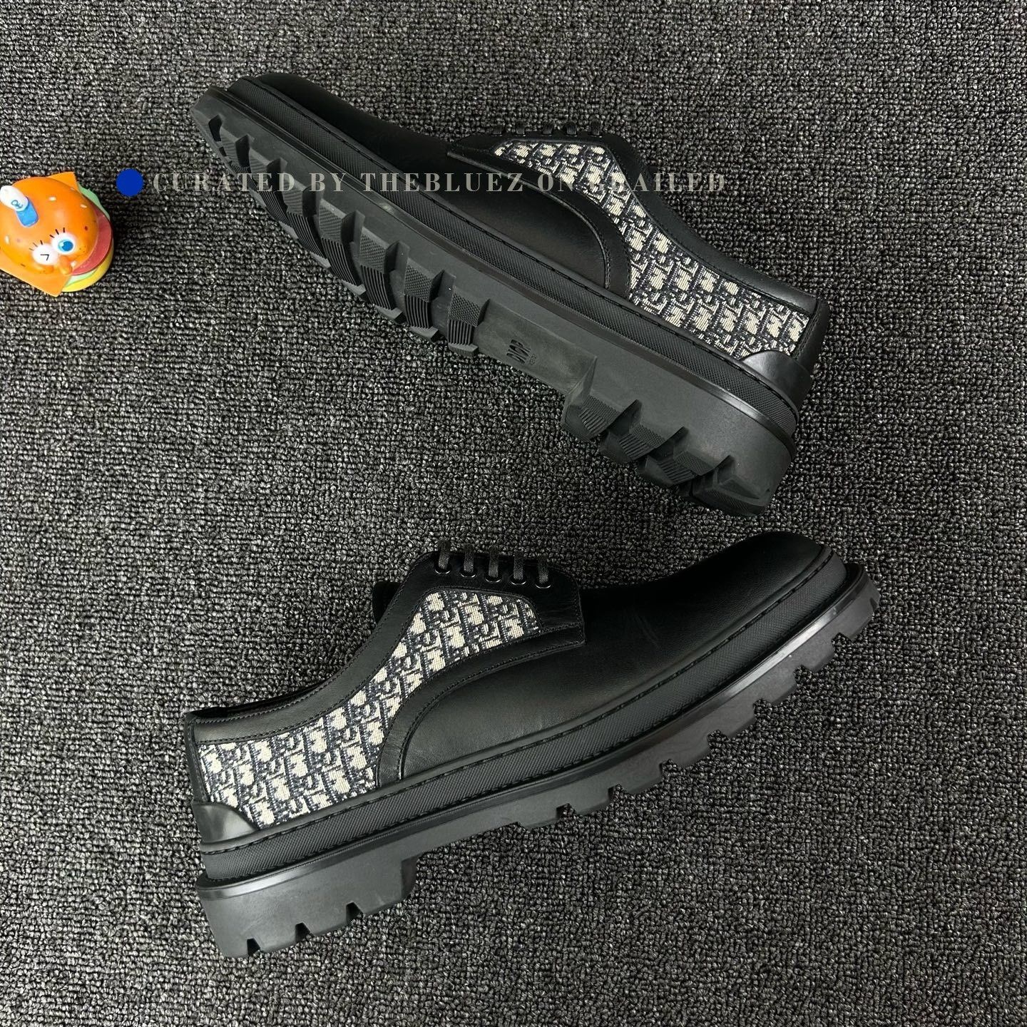 Dior Dior Black Monogram Leather Boots Size US 8 / EU 41 - 3 Thumbnail