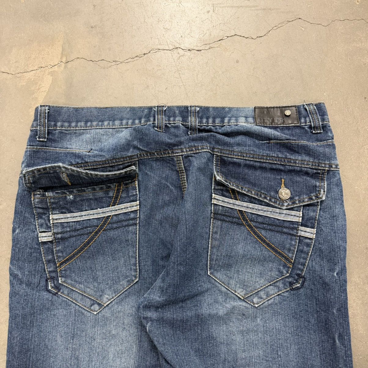 Vintage City Ink Bootcut Jeans Blue Wash Size 38 Men’s Size US 38 / EU 54 - 2 Thumbnail