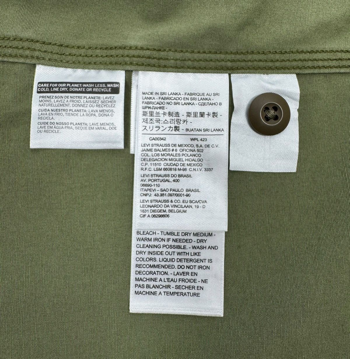 Levi's Levis Camouflage Caroline Zip Jacket Embroidered size M Size M / US 6-8 / IT 42-44 - 15 Thumbnail