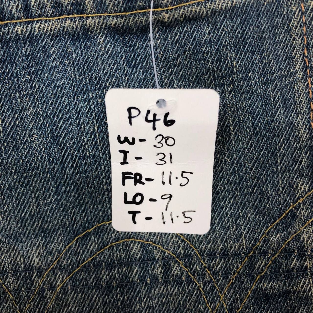 Edwin P46 VTG JAPAN EDWIN SELVEDGE JEANS Size US 30 / EU 46 - 9 Thumbnail