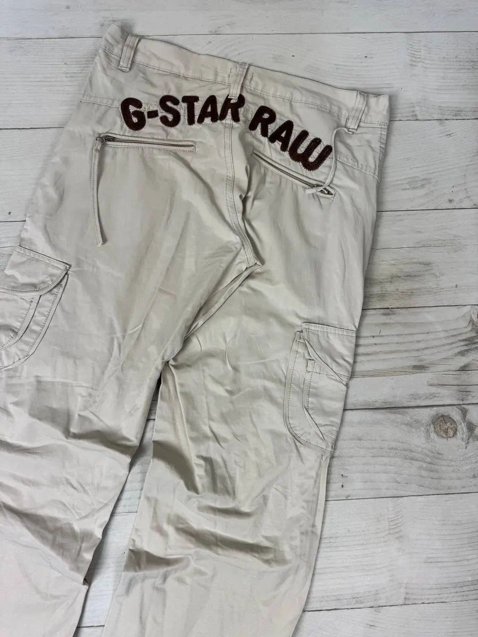 G-Star Vintage G Star Raw Big Logo Cargo Pants Y2K 90s Size US 34 / EU 50 - 2 Thumbnail