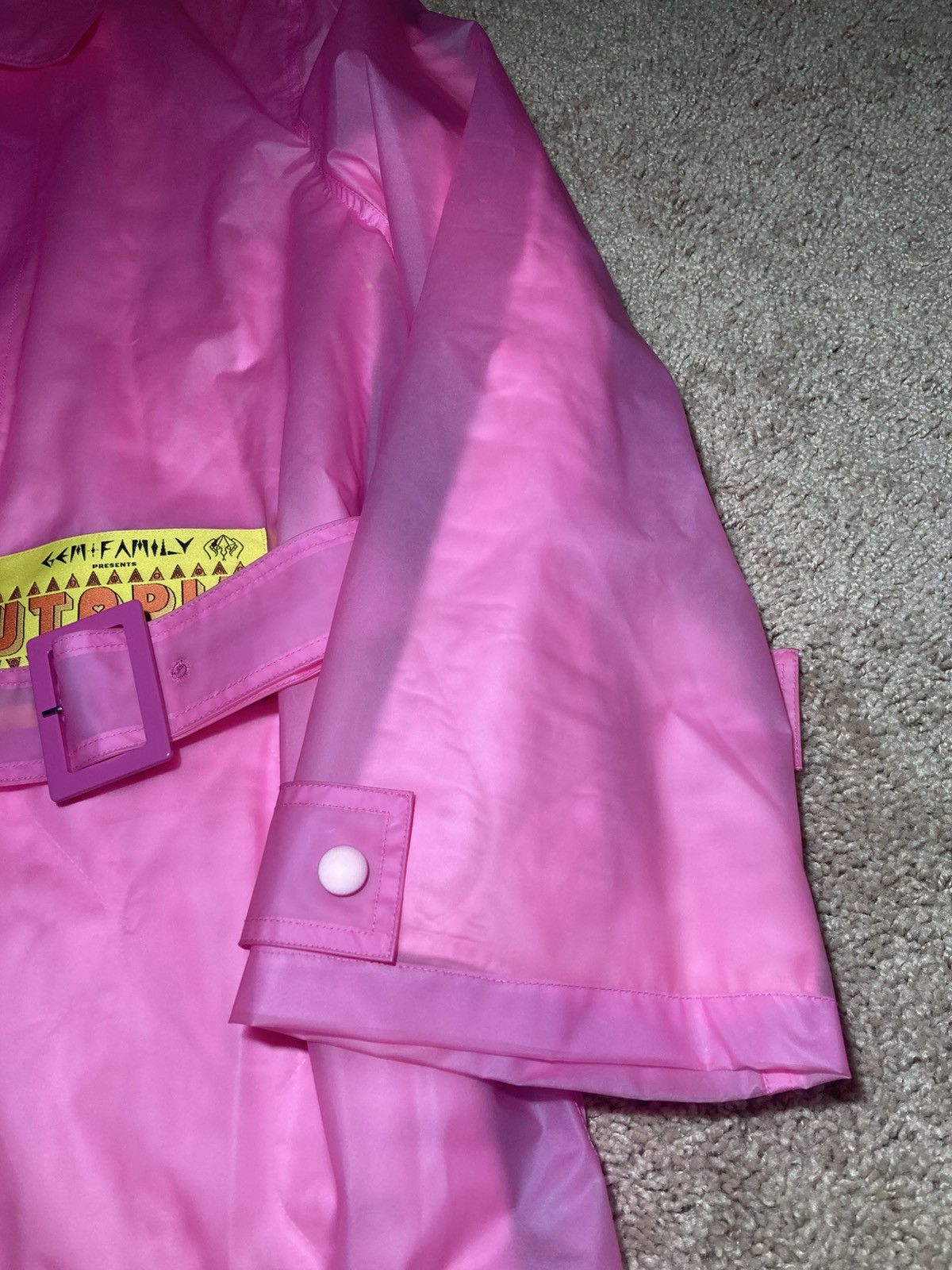 Martine Rose FW18 Martine Rose Pink Trench Raincoat Padded 2018 Utopia Size US M / EU 48-50 / 2 - 4 Thumbnail