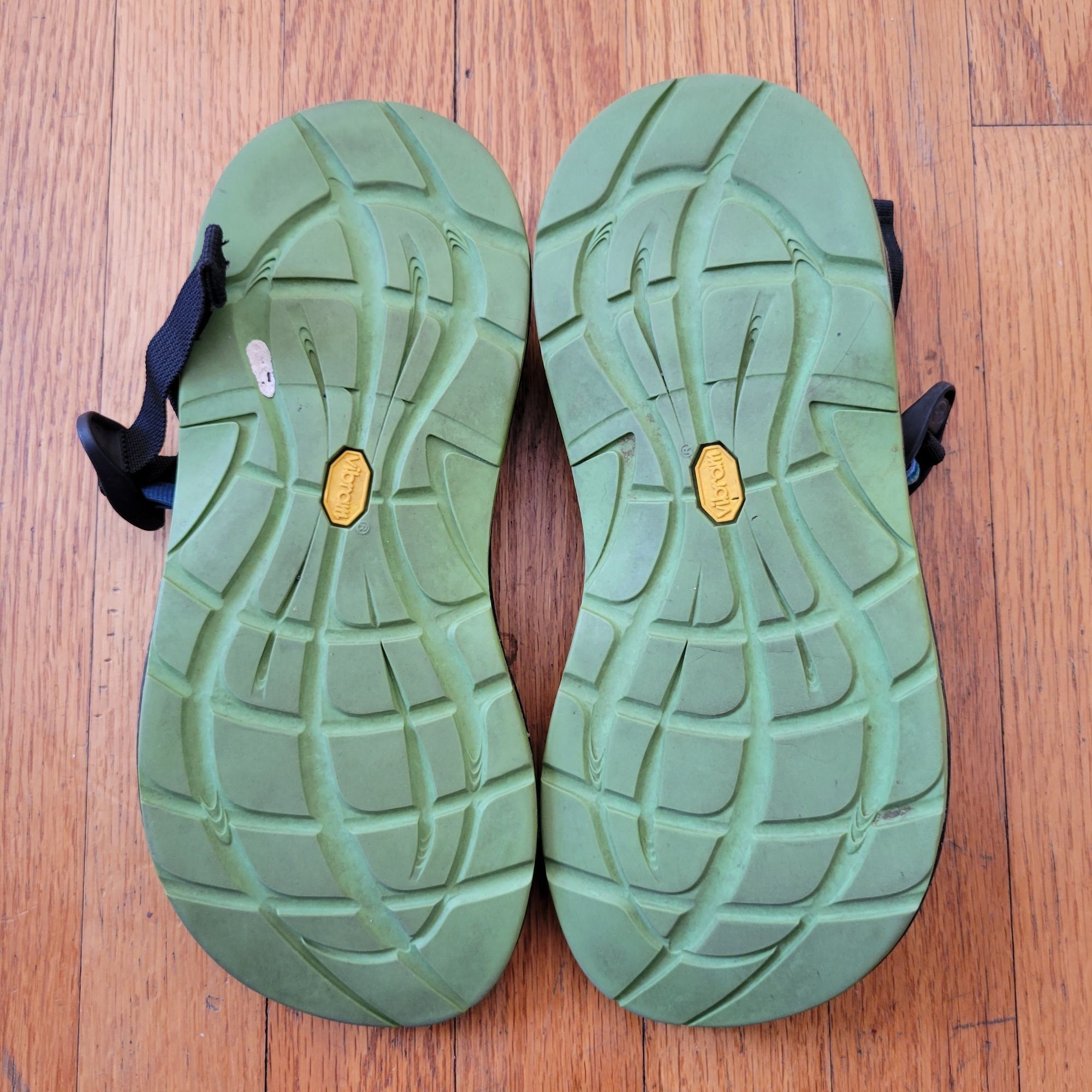 Chaco Chaco 9 Z/2 Classic Sandals Blue Green Vibram Sole Adjustabl Size US 9 / IT 39 - 5 Thumbnail